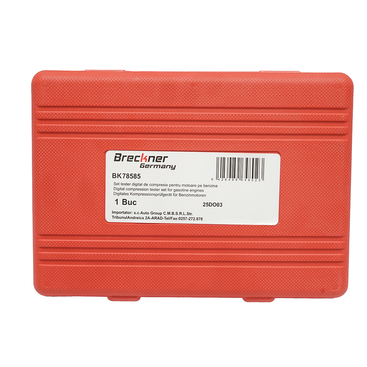 Trusa tester compresie motoare benzina cu manometru digital 0-20 bar Breckner Germany - imagine 6