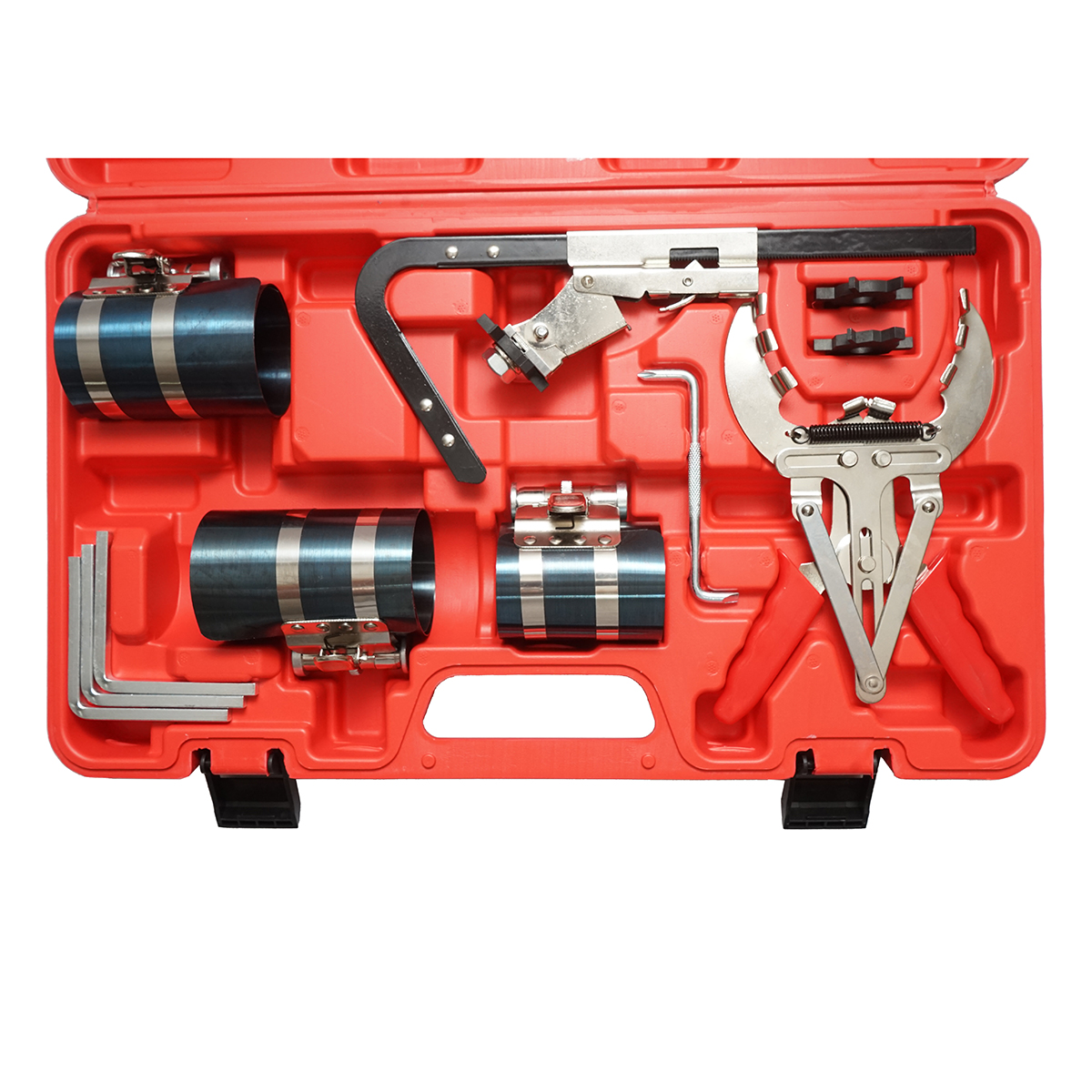 Trusa presa pentru montat segmenti piston motor Breckner Germany - imagine 4