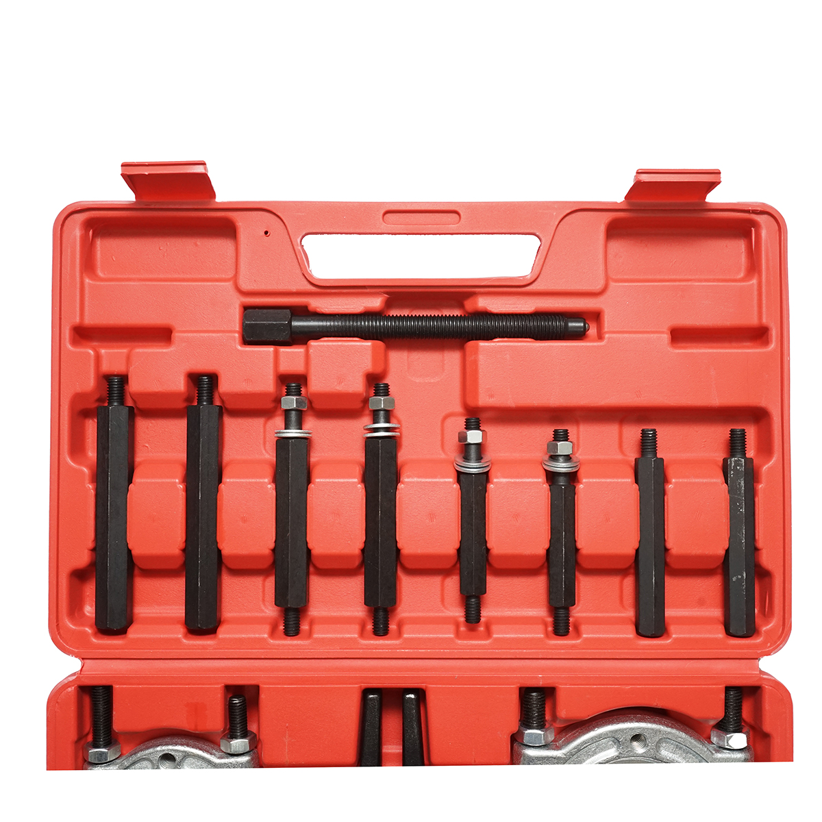Trusa presa extractor hidraulic rulmenti si fulii 14 piese Breckner Germany - imagine 4