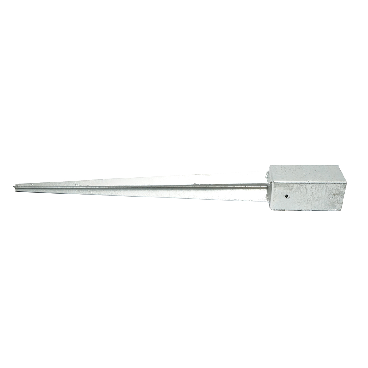 Suport stalp tip tarus 71x71x750mm, otel zincat galvanizat - imagine 3