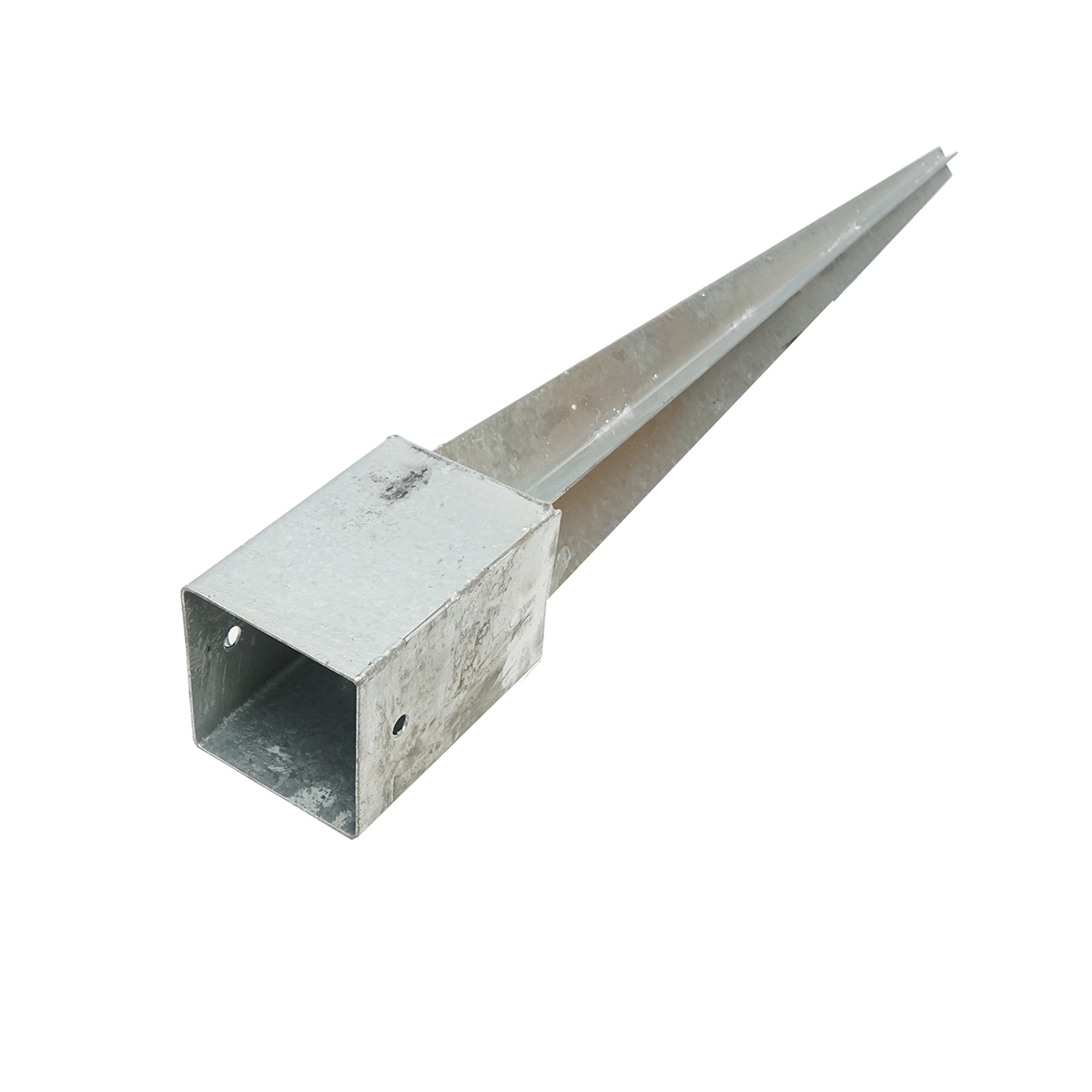 Suport stalp tip tarus 91x91x750mm, otel zincat, galvanizat - imagine 4