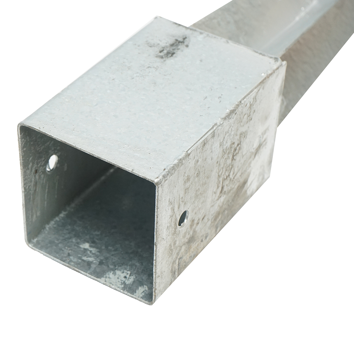 Suport stalp tip tarus 91x91x750mm, otel zincat, galvanizat - imagine 5