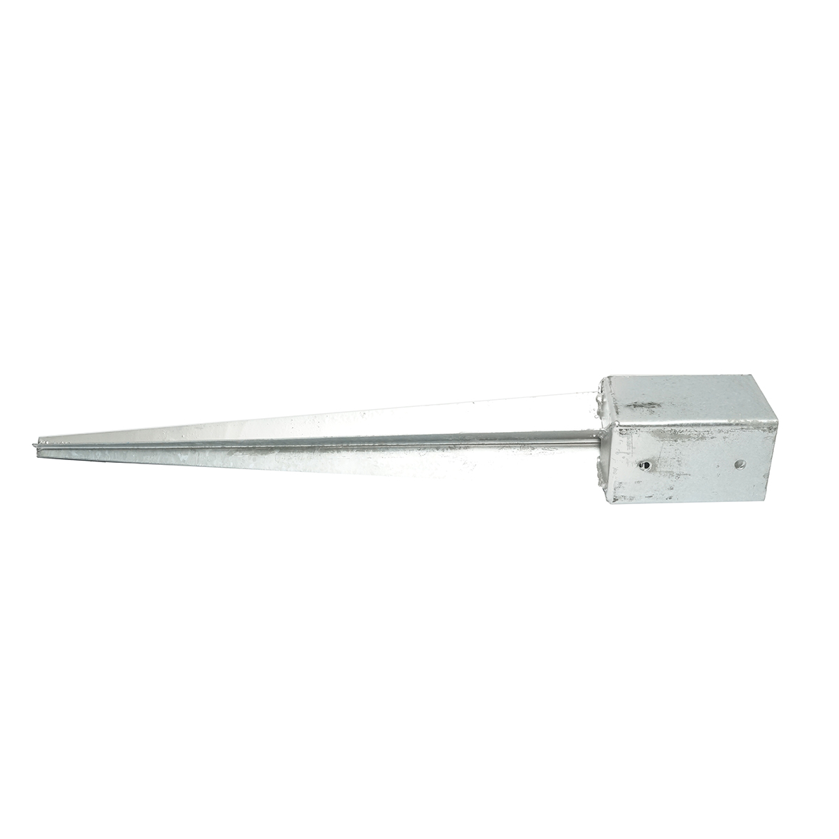 Suport stalp tip tarus 91x91x750mm, otel zincat, galvanizat - imagine 3