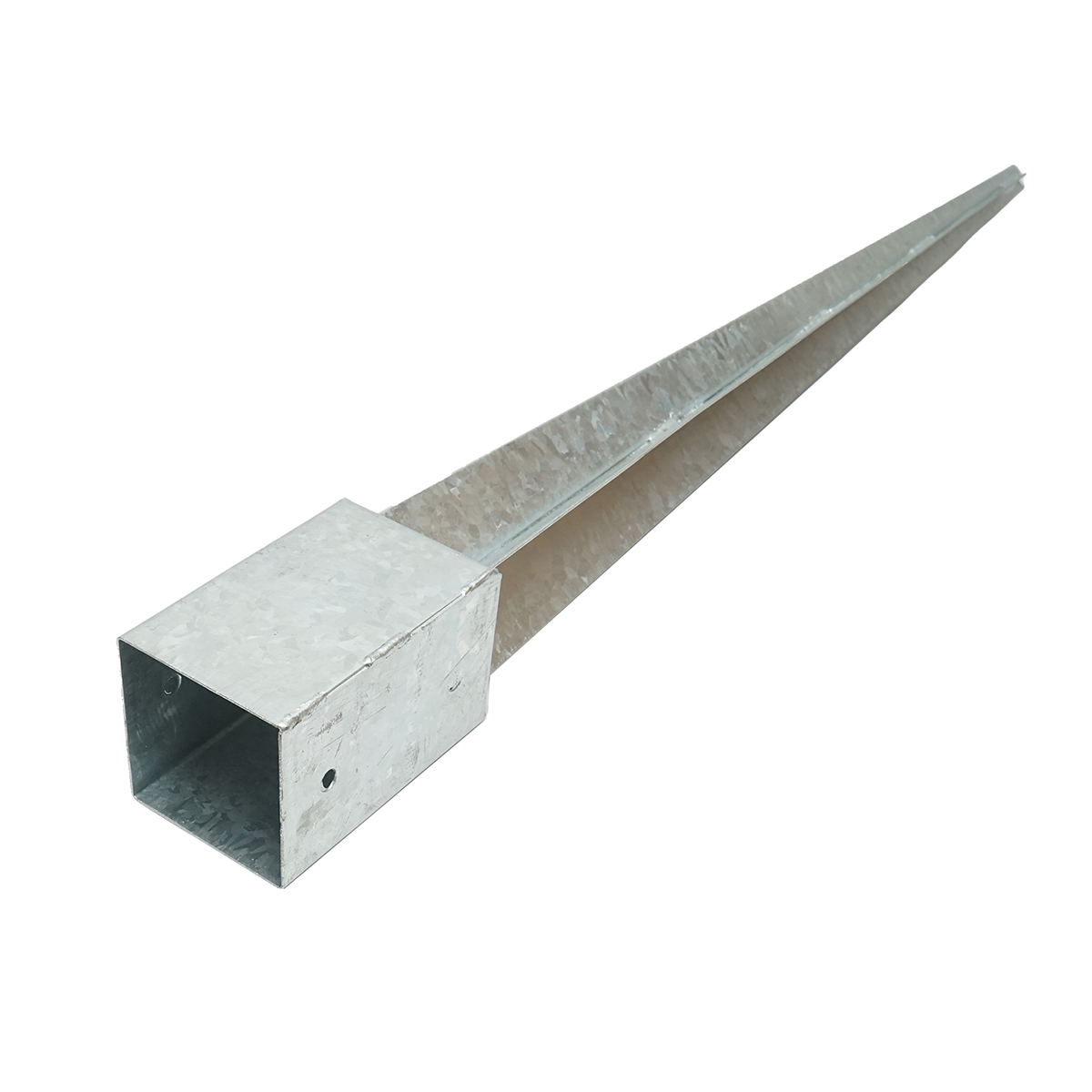 Suport stalp tip tarus 91x91x900mm, otel zincat, galvanizat - imagine 3