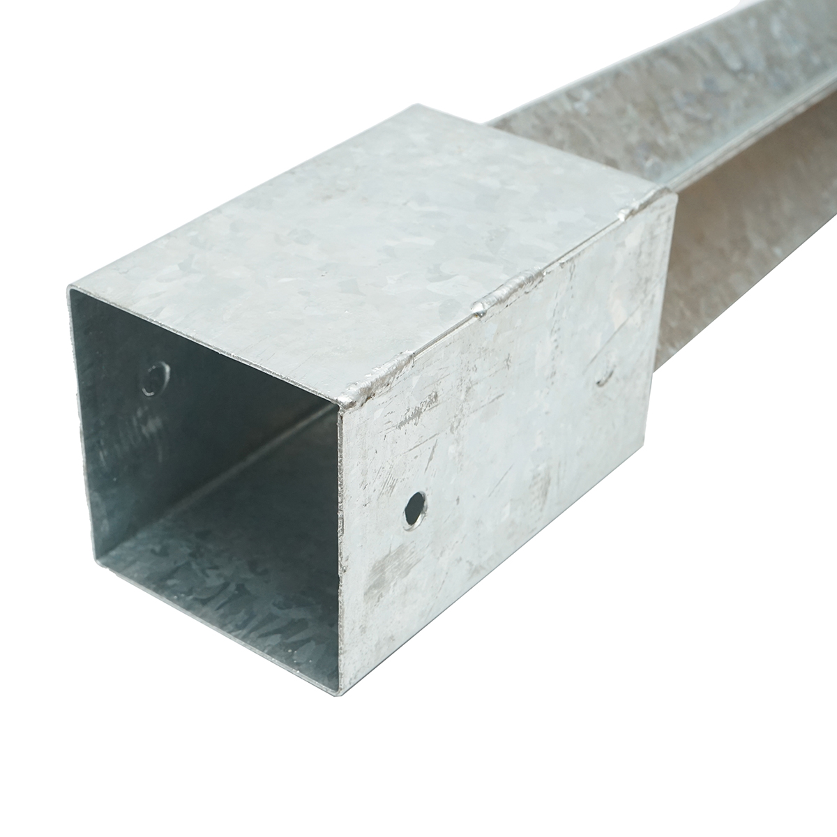 Suport stalp tip tarus 91x91x900mm, otel zincat, galvanizat - imagine 4