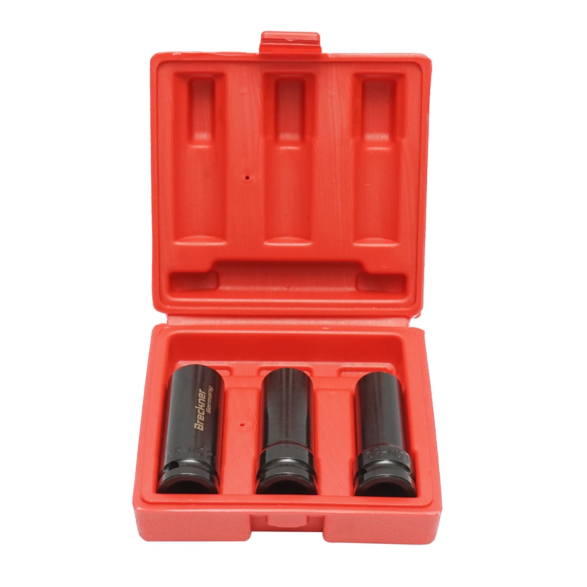 Trusa chei tubulare prezoane roti de impact 17mm, 19mm, 21mm, patrat 1/2 inch Breckner Germany