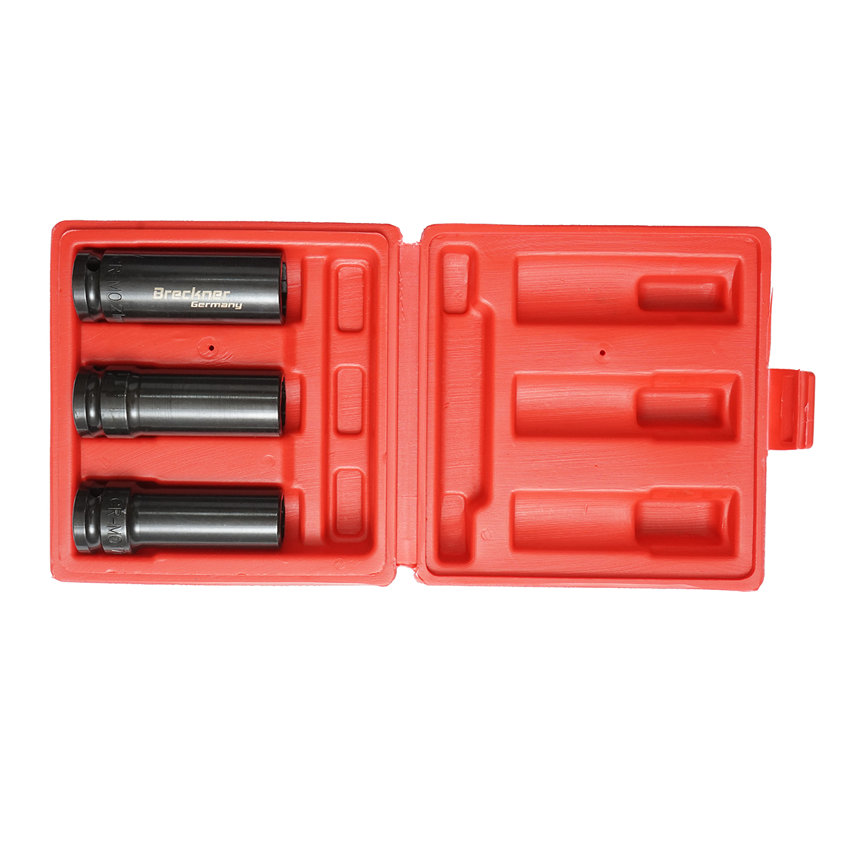 Trusa chei tubulare prezoane roti de impact 17mm, 19mm, 21mm, patrat 1/2 inch Breckner Germany - imagine 3