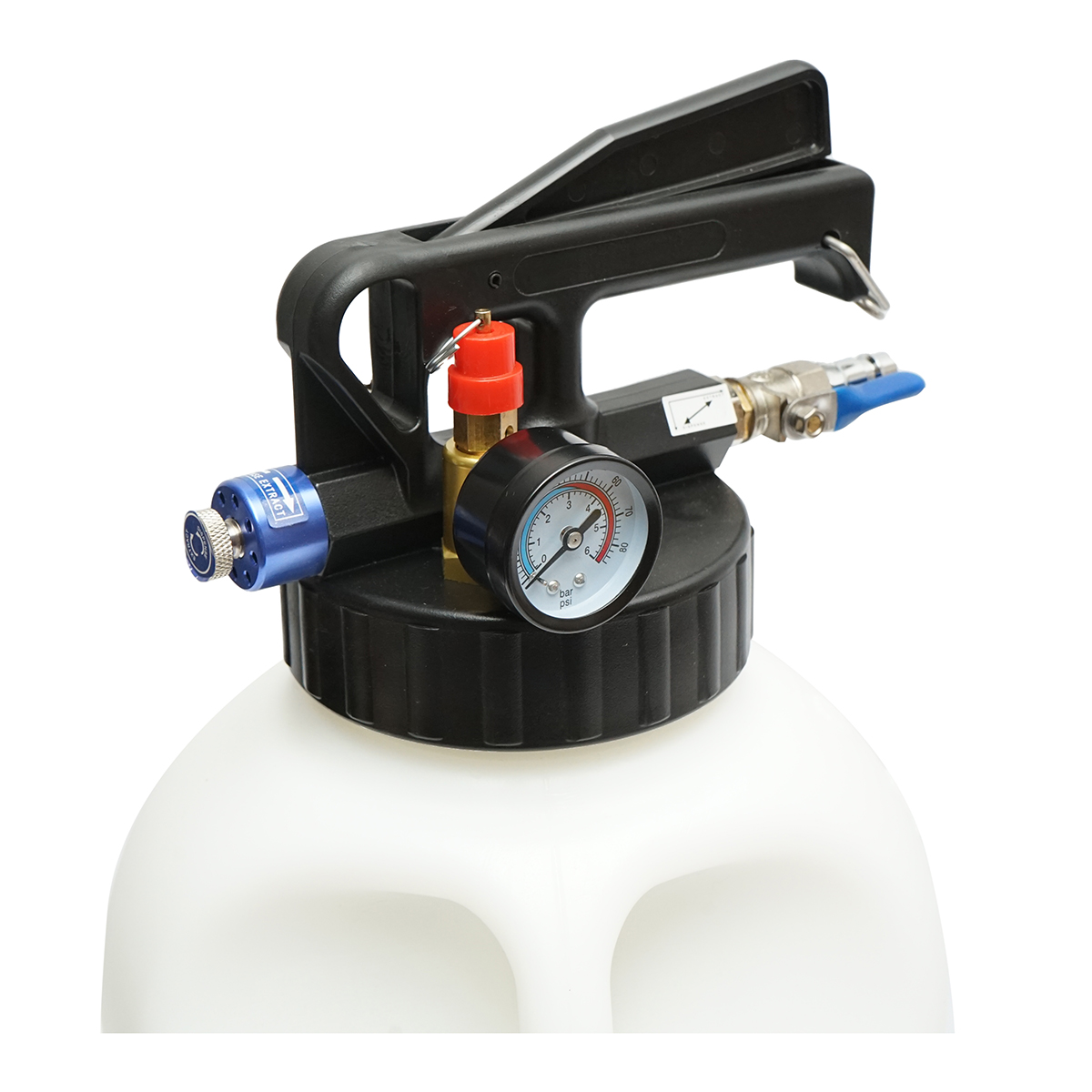 Pompa de ulei pneumatica pentru inlocuire lichid ATF cutii automate 10L Breckner Germany - imagine 6