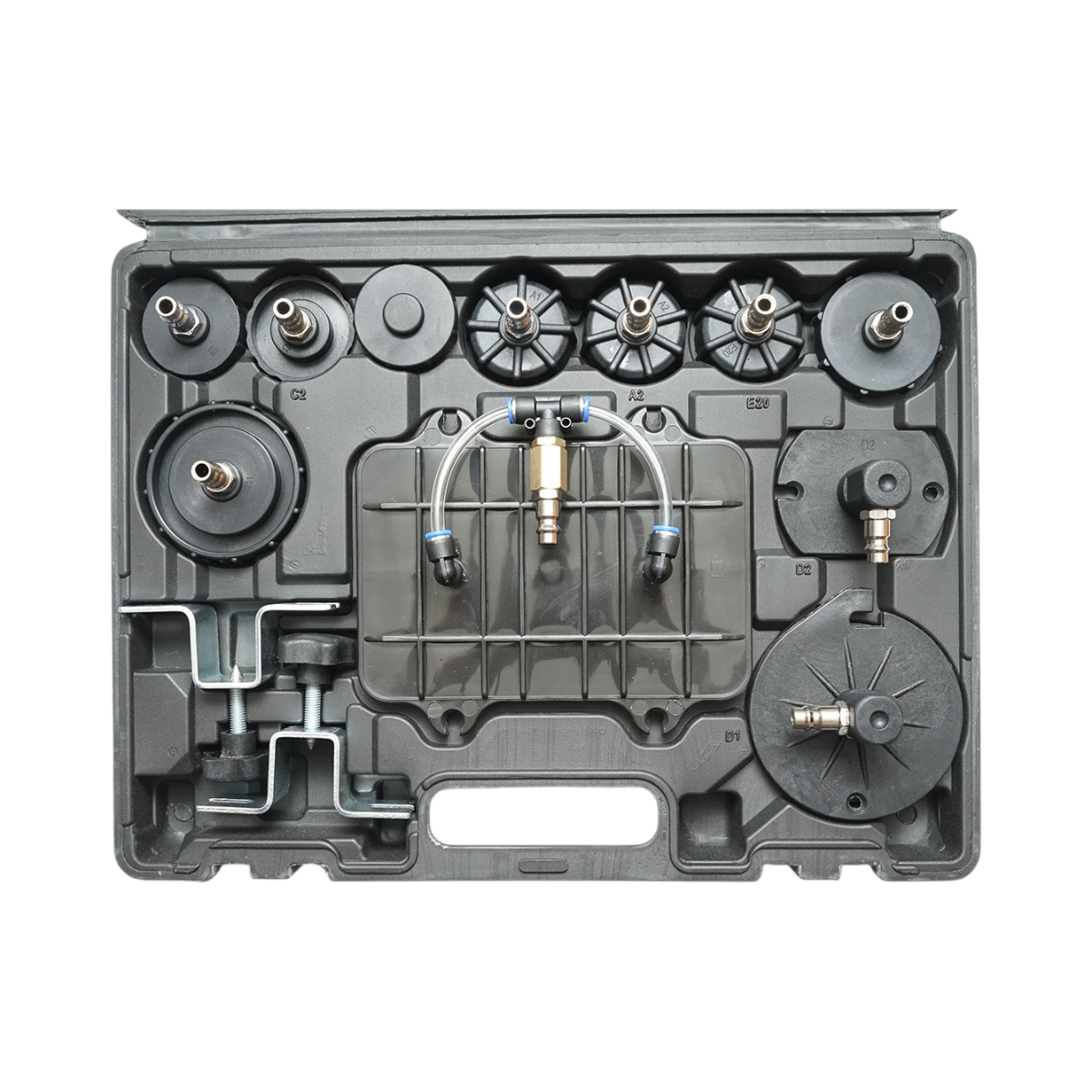Aparat pneumatic pentru aerisit si schimbat lichidul de frana Breckner Germany - imagine 4