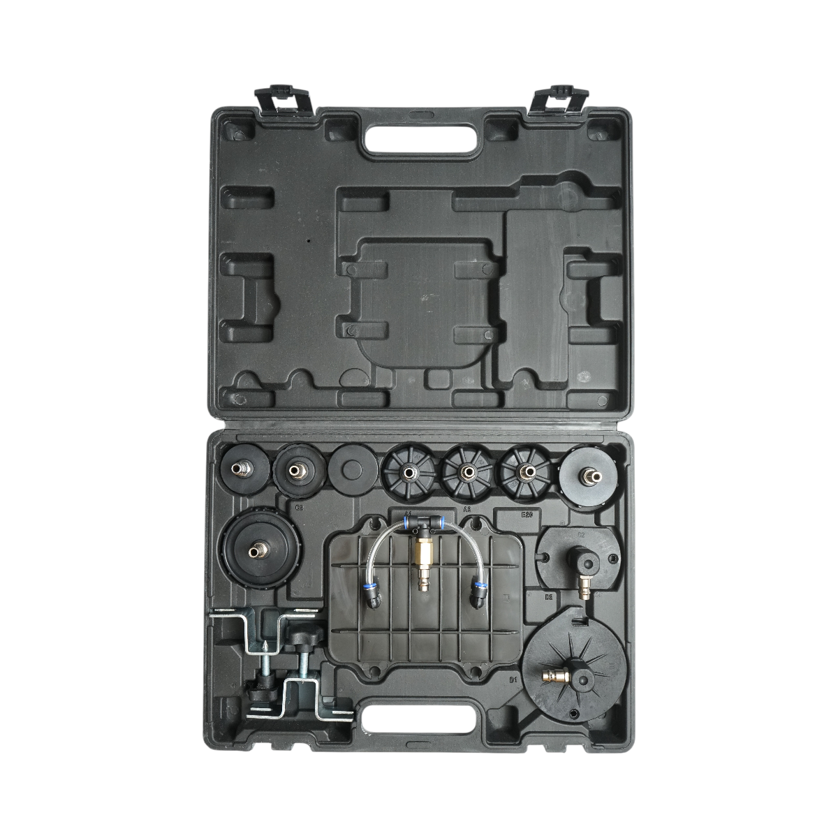 Aparat pneumatic pentru aerisit si schimbat lichidul de frana Breckner Germany - imagine 3