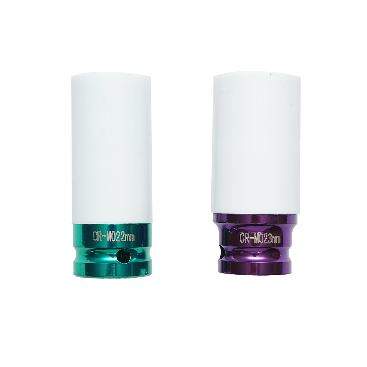 Set 2 chei tubulare prezoane roti 1/2 de impact cu protectie 22mm, 23mm Breckner Germany
