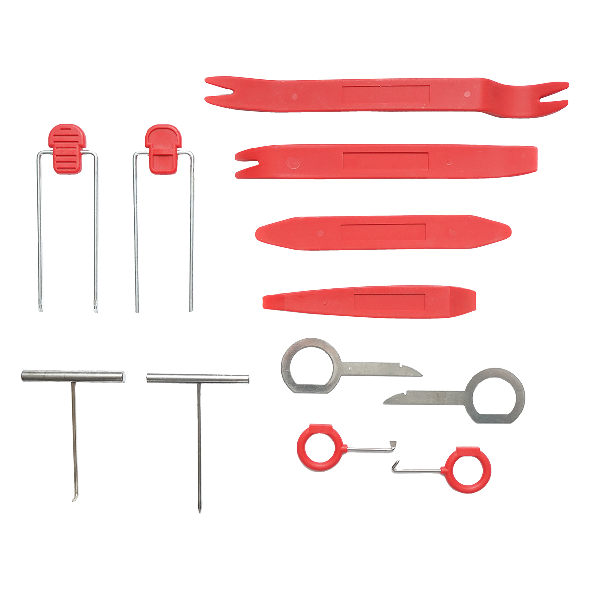 Set 12 instrumente pentru demontare radio, tapiterie, interior auto Breckner Germany - imagine 2