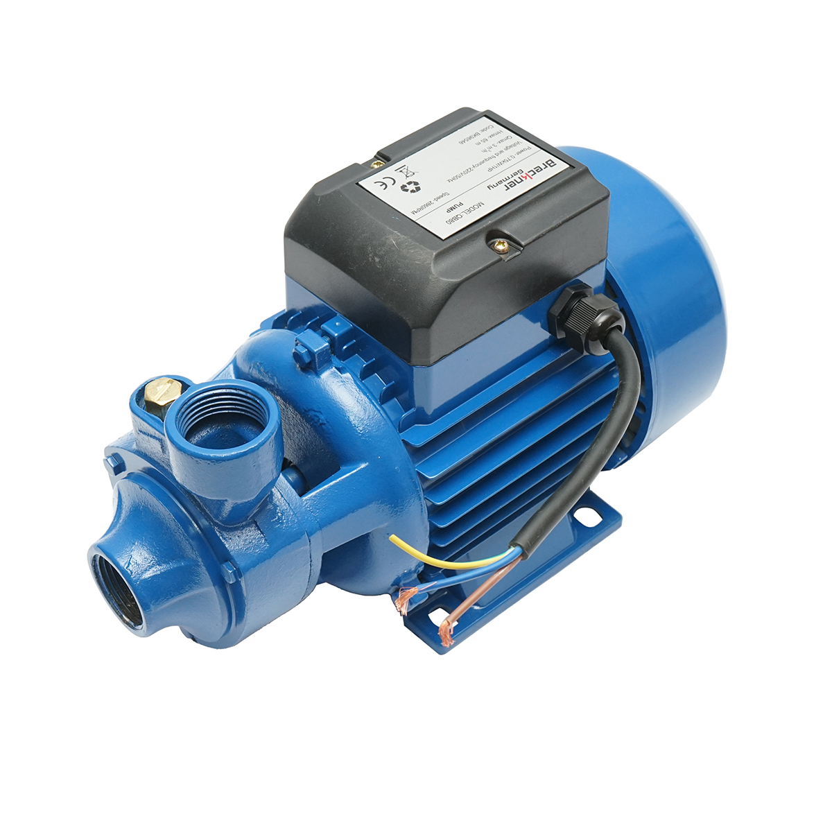 Pompa apa de suprafata, 750W, 45L/min, adancime 50m, 220V QB80 Breckner Germany - imagine 2