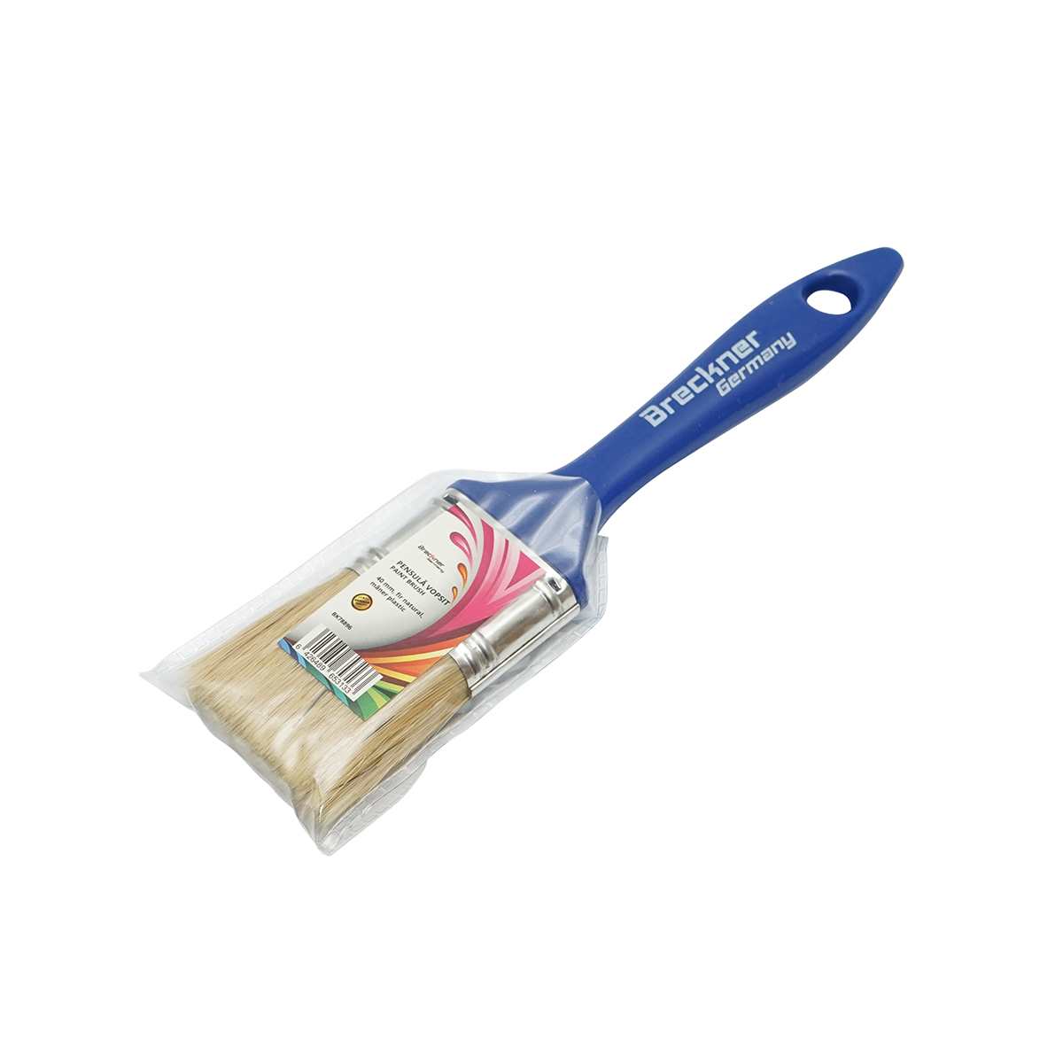 Pensula pentru vopsit 40mm, maner plastic Breckner Germany - imagine 3