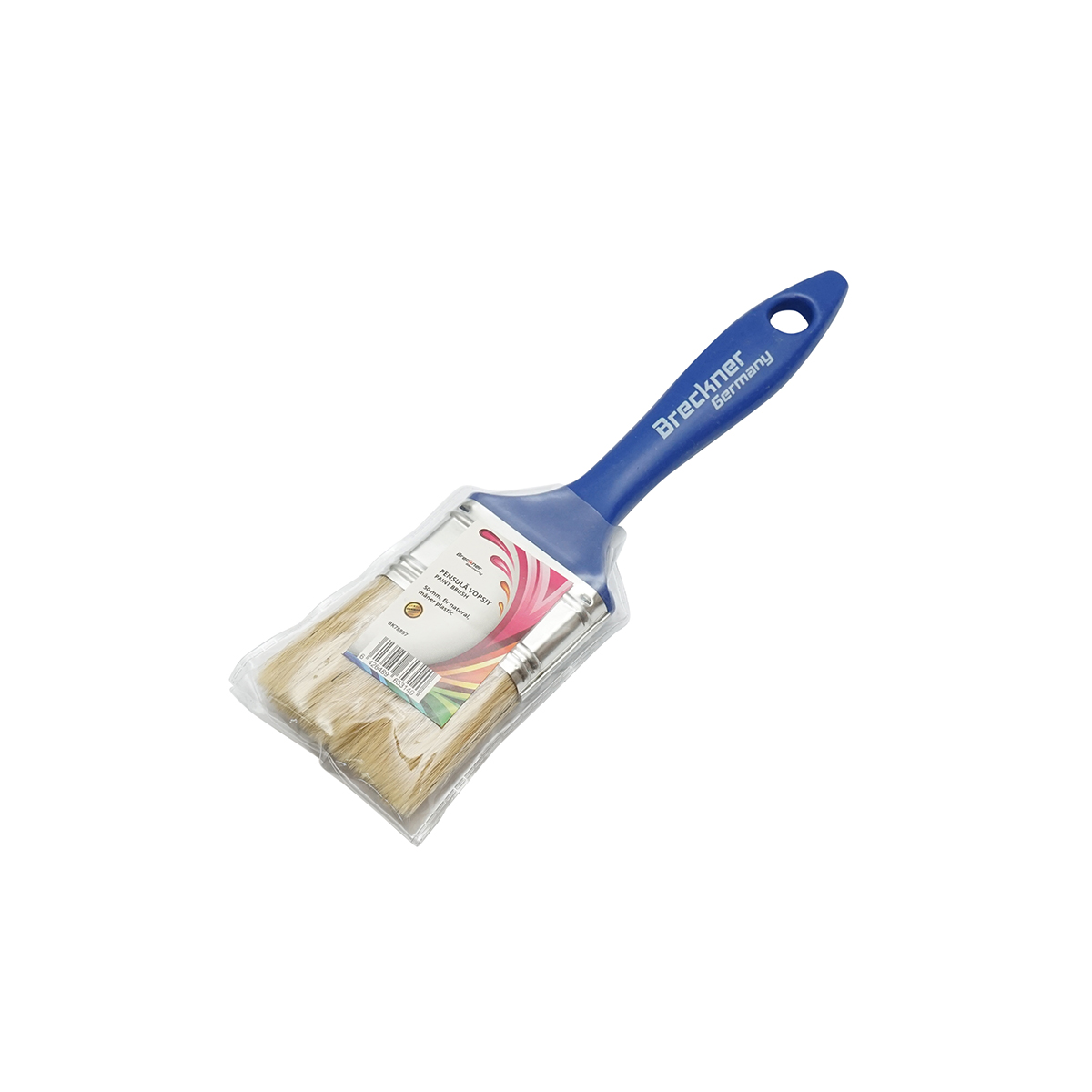 Pensula pentru vopsit 50mm, maner plastic Breckner Germany - imagine 3