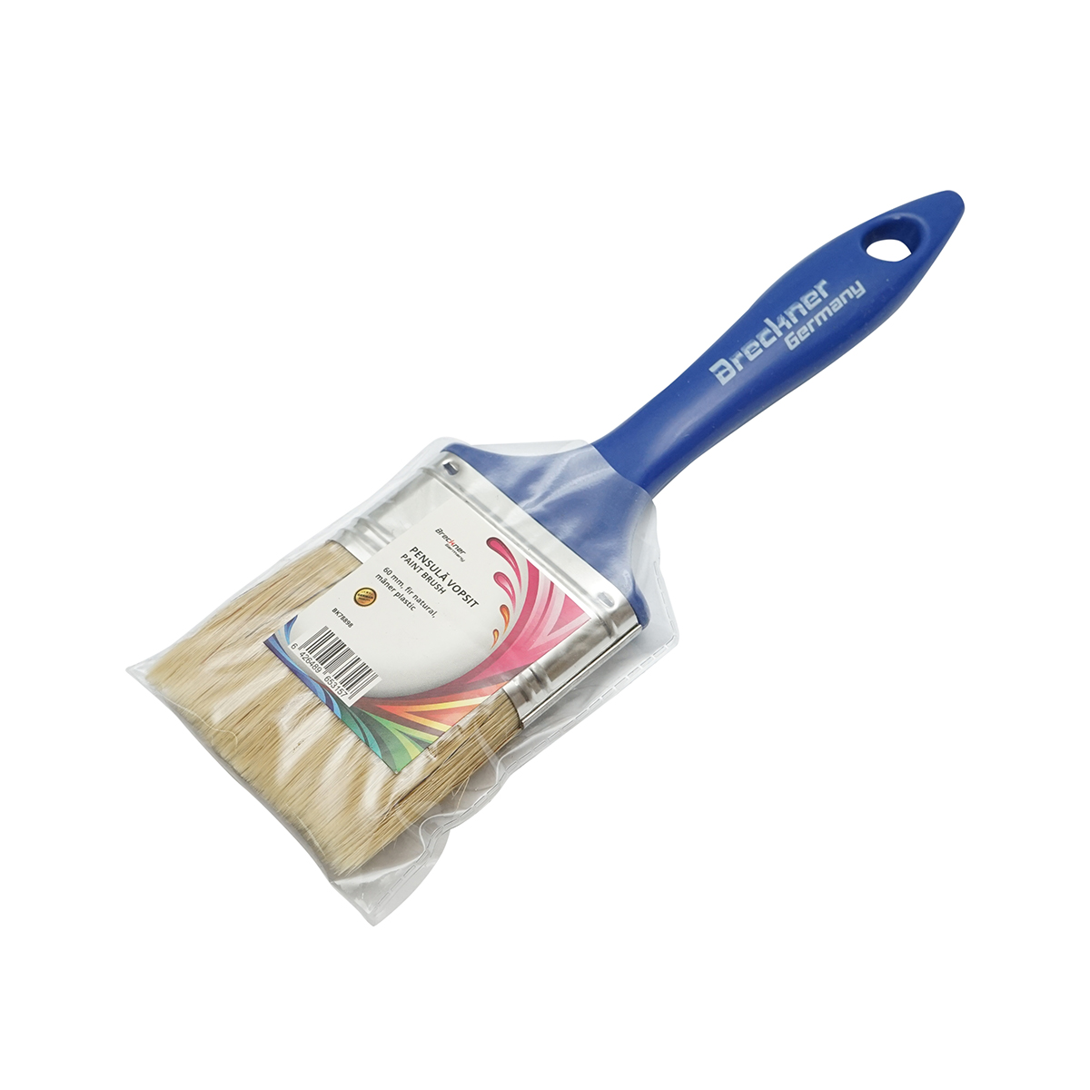 Pensula pentru vopsit 60mm, maner plastic Breckner Germany - imagine 3