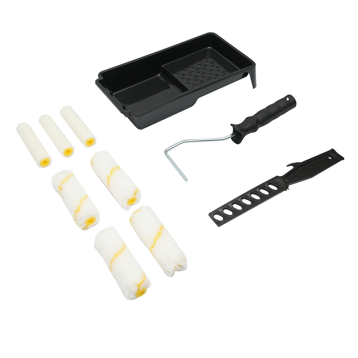 Set mini trafalet cu role si tavita pentru vopsit 10 piese Breckner Germany