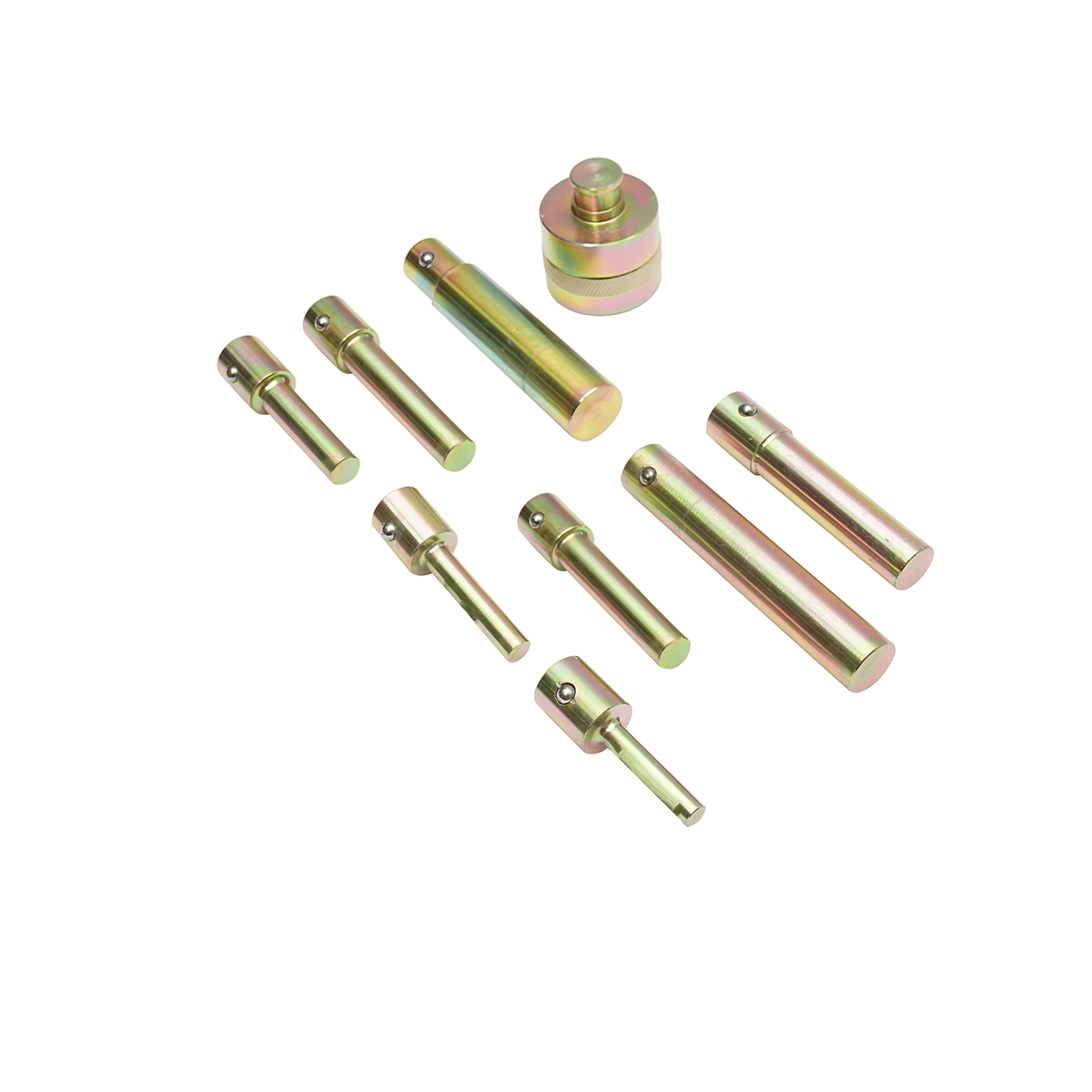 Set adaptori pini pentru presa hidraulica 9 piese - imagine 3