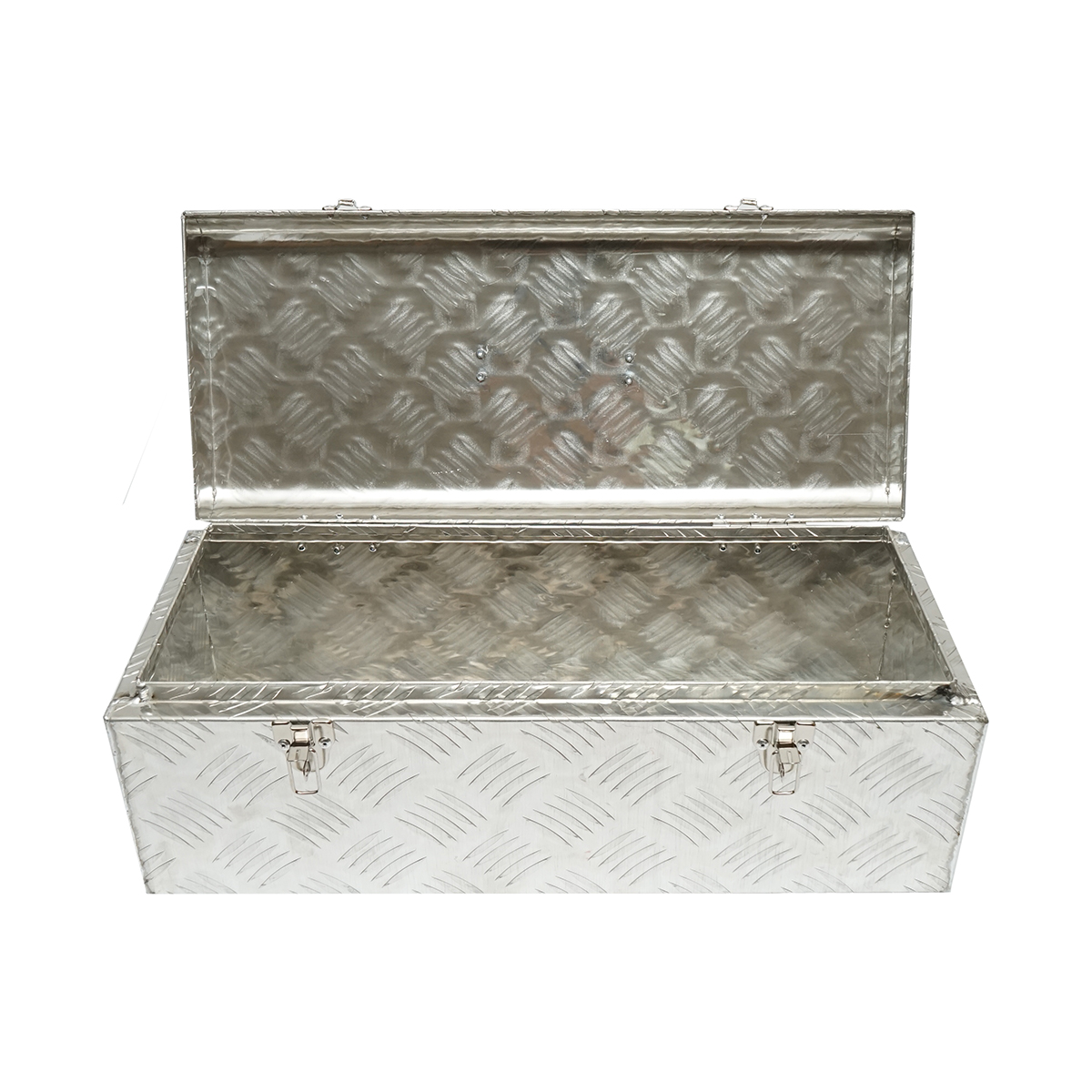 Cutie, lada depozitare din aluminiu 58x28x24cm - imagine 2