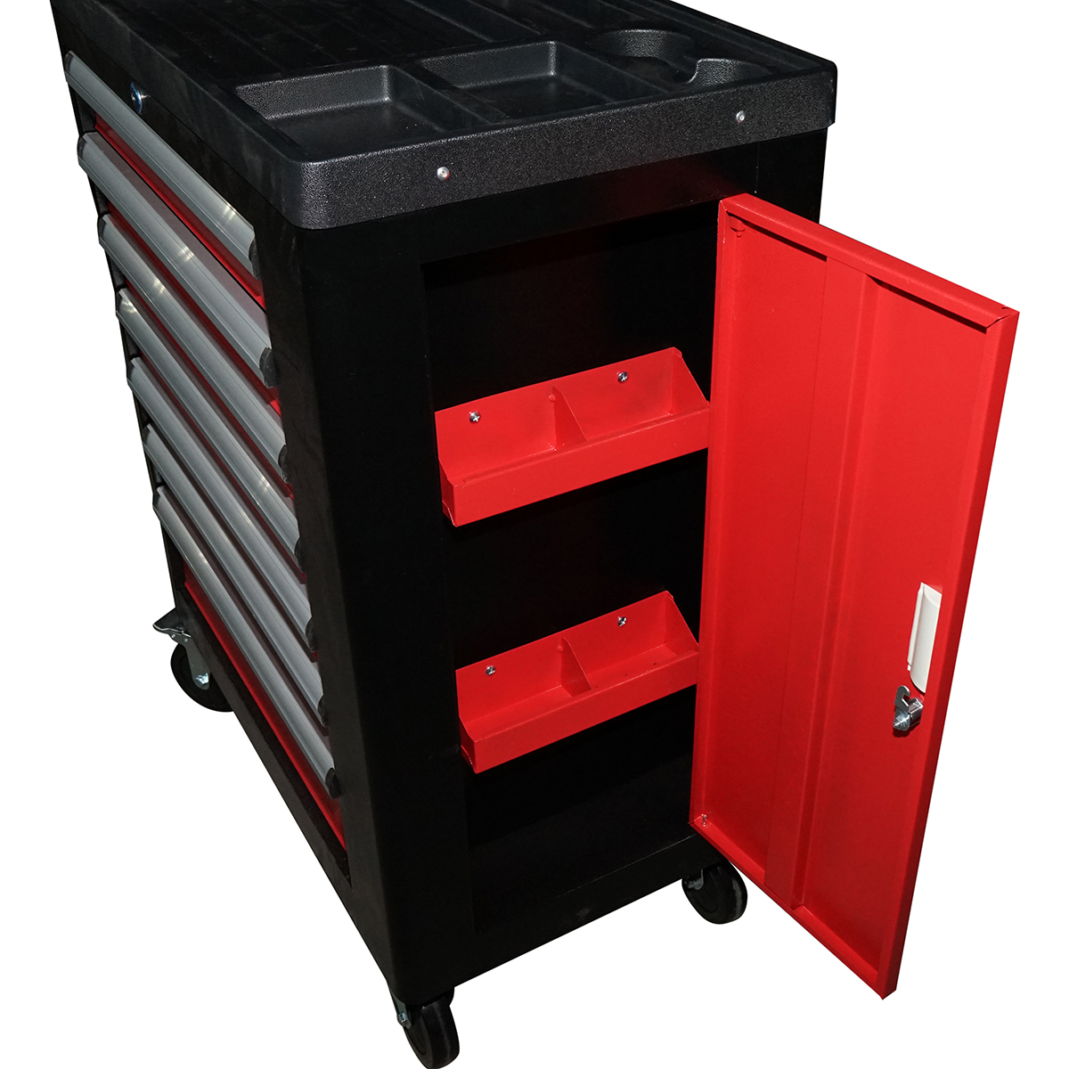 Dulap carucior pentru scule metalic cu 7 sertare 765x460x850 - imagine 5