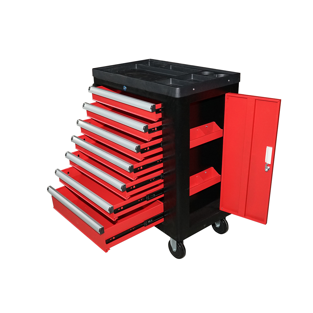 Dulap carucior pentru scule metalic cu 7 sertare 765x460x850 - imagine 3