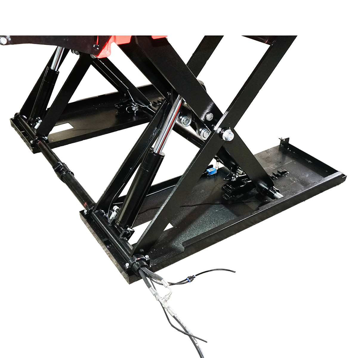 Elevator auto mobil tip foarfeca 220V, 2.2KW, capacitate ridicare 3200kg - imagine 9