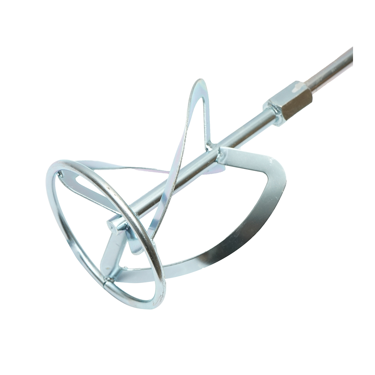 Malaxor electric cu amestecator 1200W, 220V, 6 trepte viteza 0-800rpm, paleta 120mm, M24 pentru adeziv, vopsea, mortar Breckner Germany - imagine 5