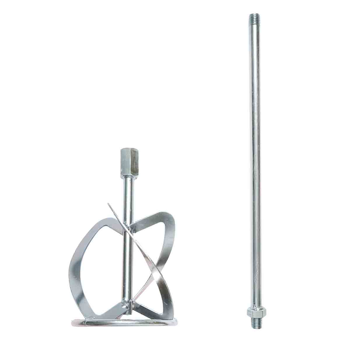 Paleta, amestecator vopsea, adeziv, mortar cu tija 580x120mm, filet M14 Breckner Germany - imagine 2