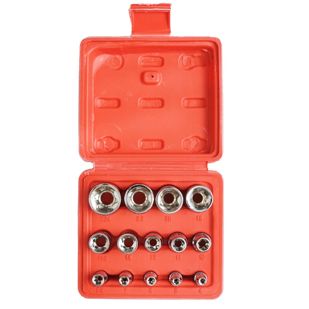 Trusa chei tubulare E-Torx 14 piese Breckner Germany - imagine 3