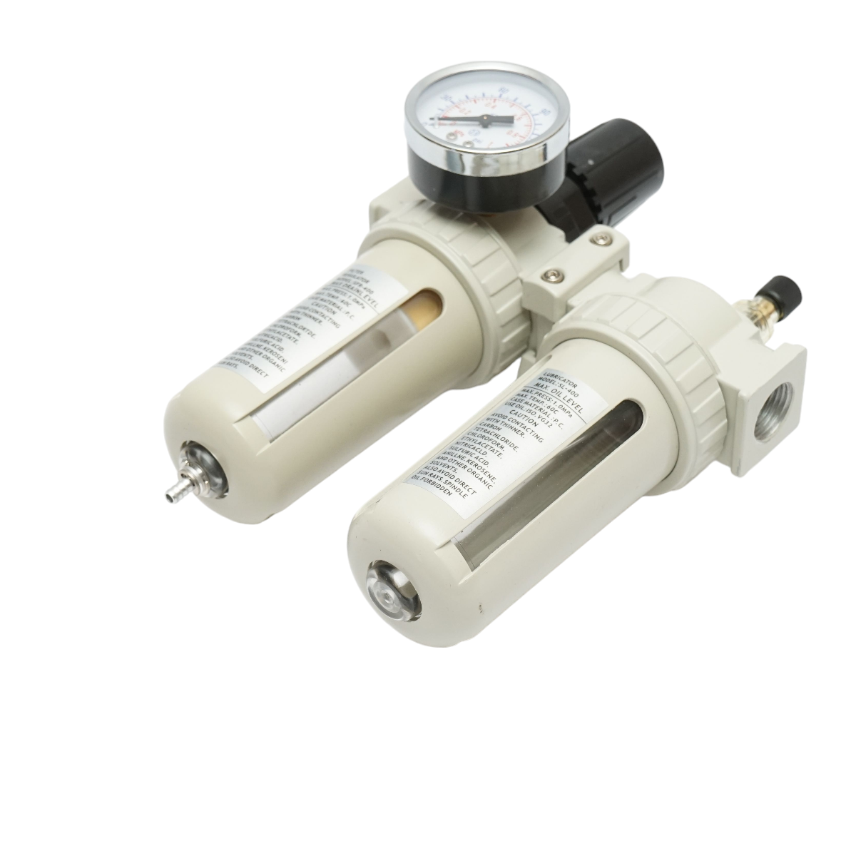 Filtru aer si ungator cu regulator de presiune max. 1 MPa, racord 1/2 - imagine 3