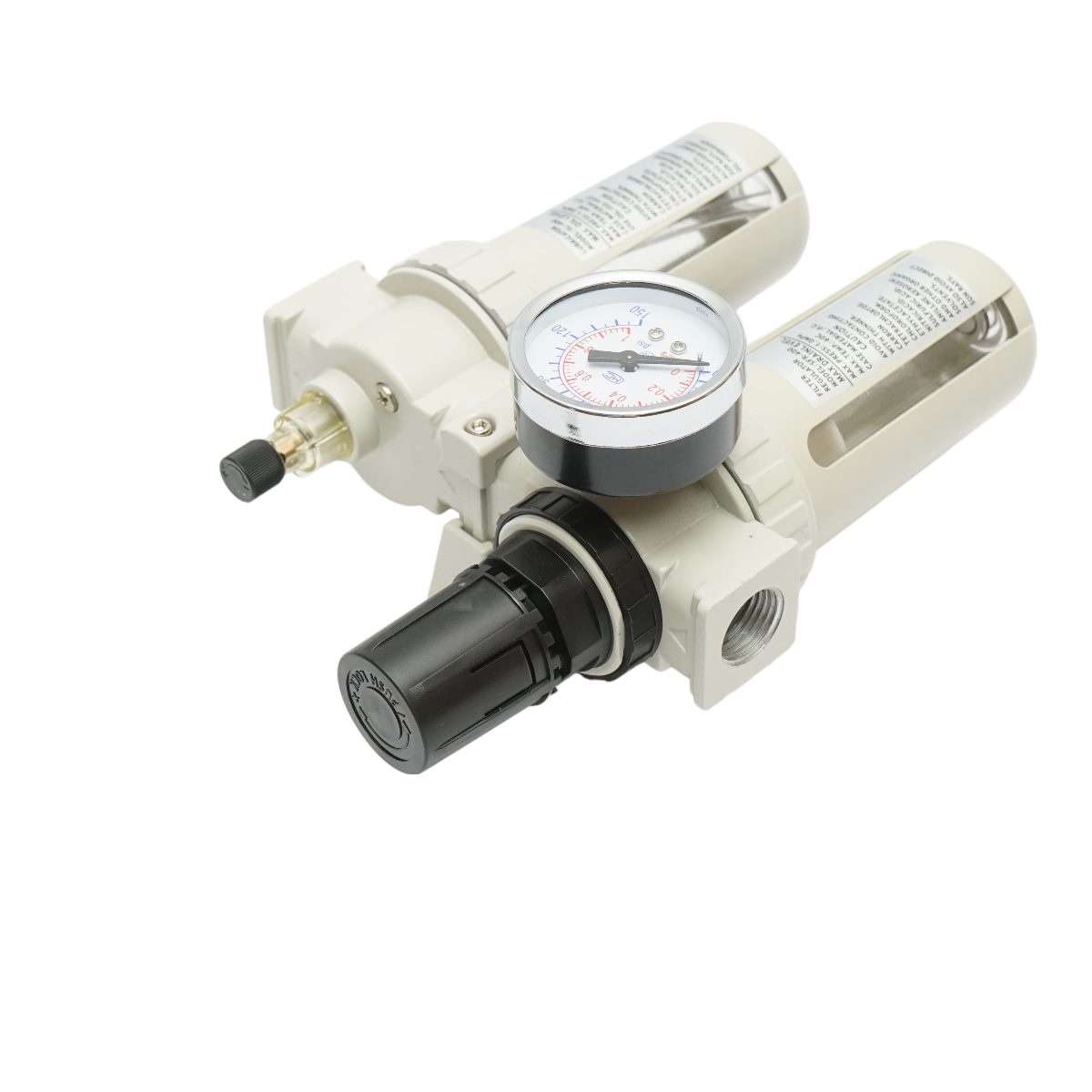 Filtru aer si ungator cu regulator de presiune max. 1 MPa, racord 1/2 - imagine 4