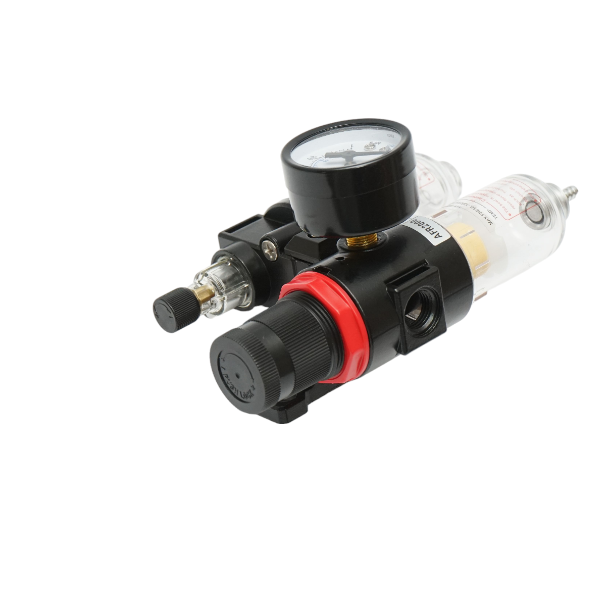 Filtru aer si ungator cu regulator de presiune max. 1 MPa, racord 1/4 - imagine 3