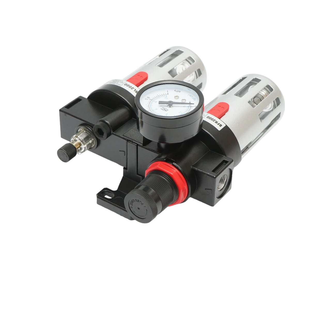 Filtru aer si ungator cu regulator de presiune max. 1 MPa, racord 1/4 - imagine 3