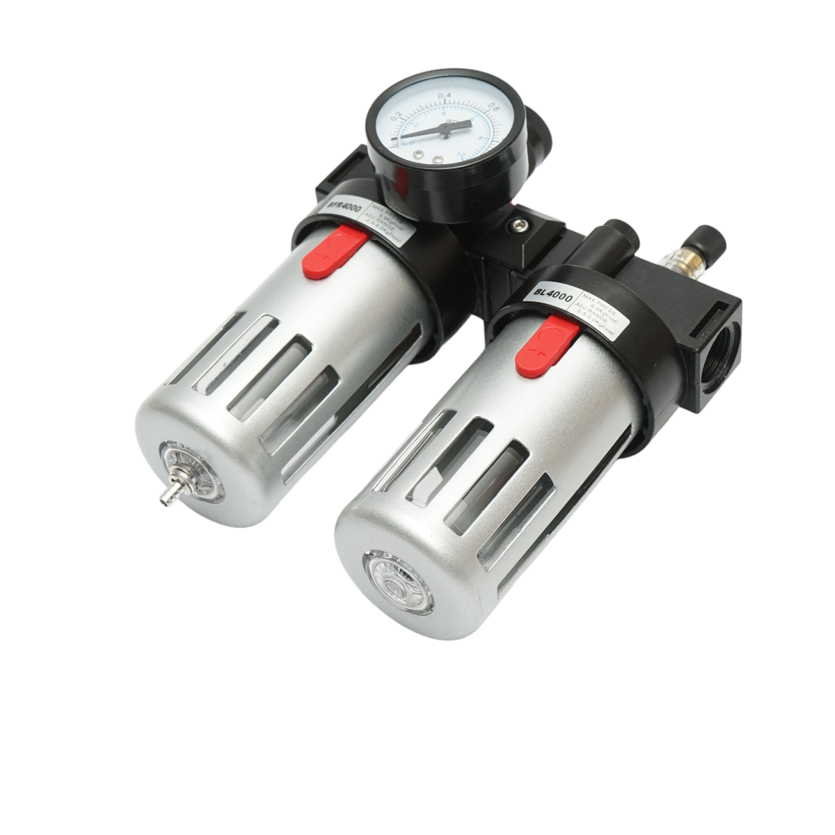 Filtru aer si ungator cu regulator de presiune max. 1 MPa, racord 1/2 - imagine 3