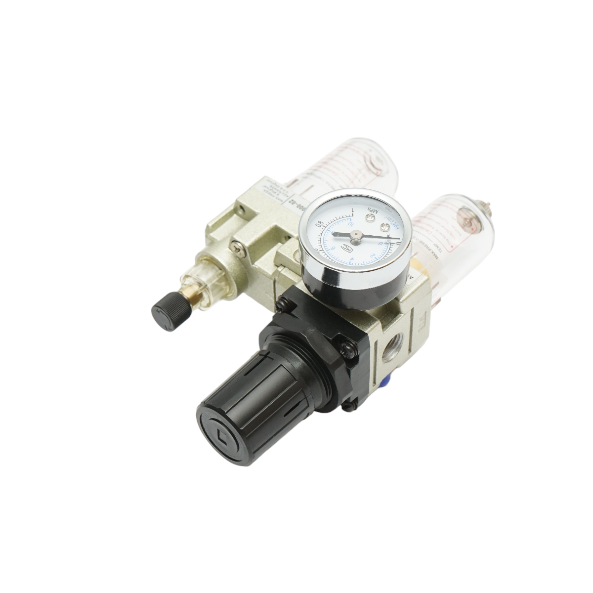 Filtru aer si ungator cu regulator de presiune max. 1 MPa, racord 1/4 - imagine 3