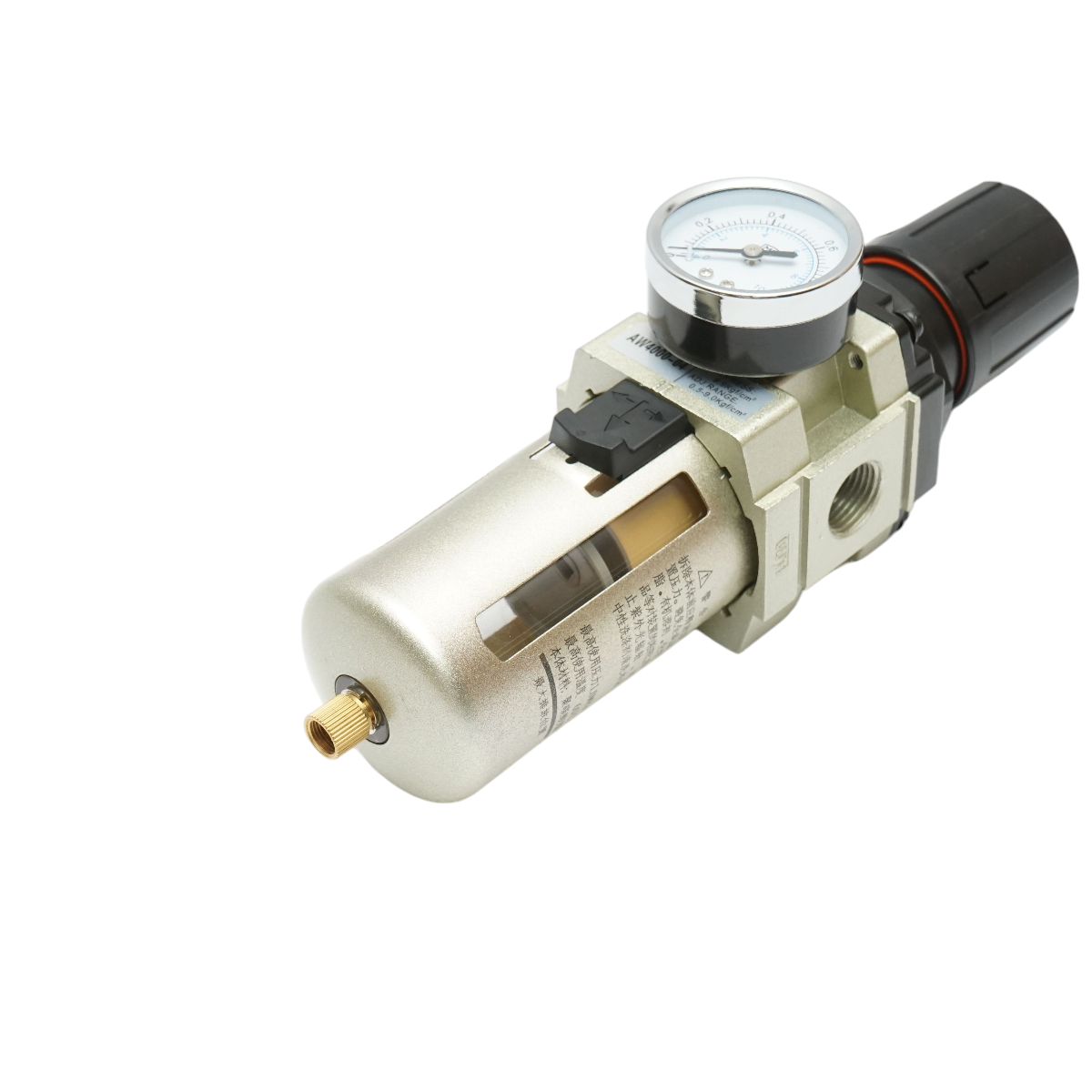 Filtru aer cu regulator presiune max. 1 MPa, racord 1/2 - imagine 4