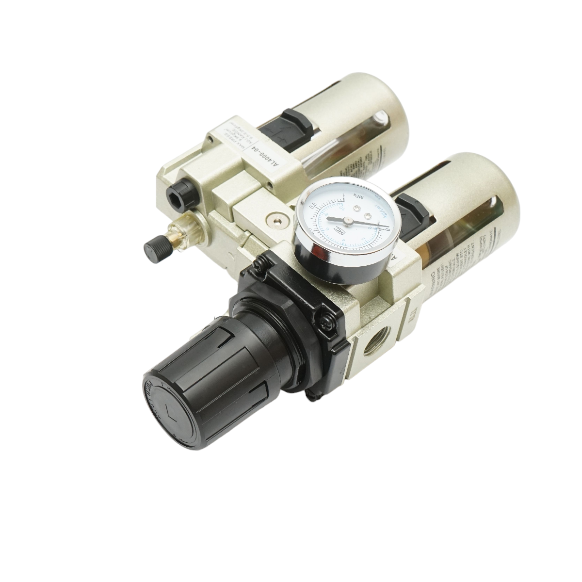 Filtru aer si ungator cu regulator de presiune max. 1 MPa, racord 1/2 - imagine 3