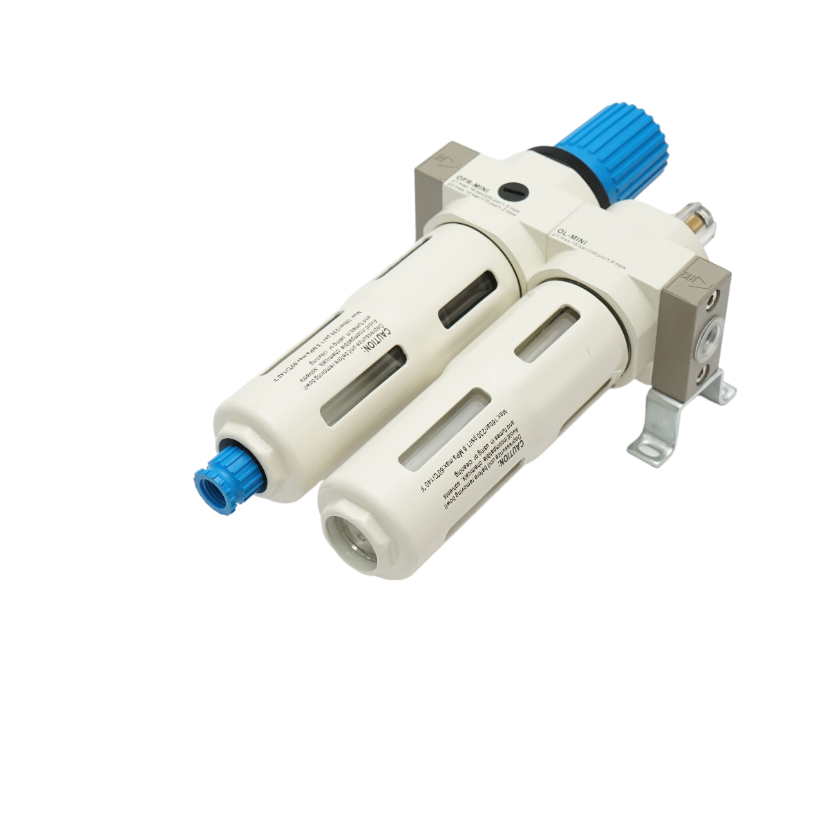 Filtru aer si ungator cu regulator de presiune max. 1.6 MPa, racord 1/4 - imagine 2