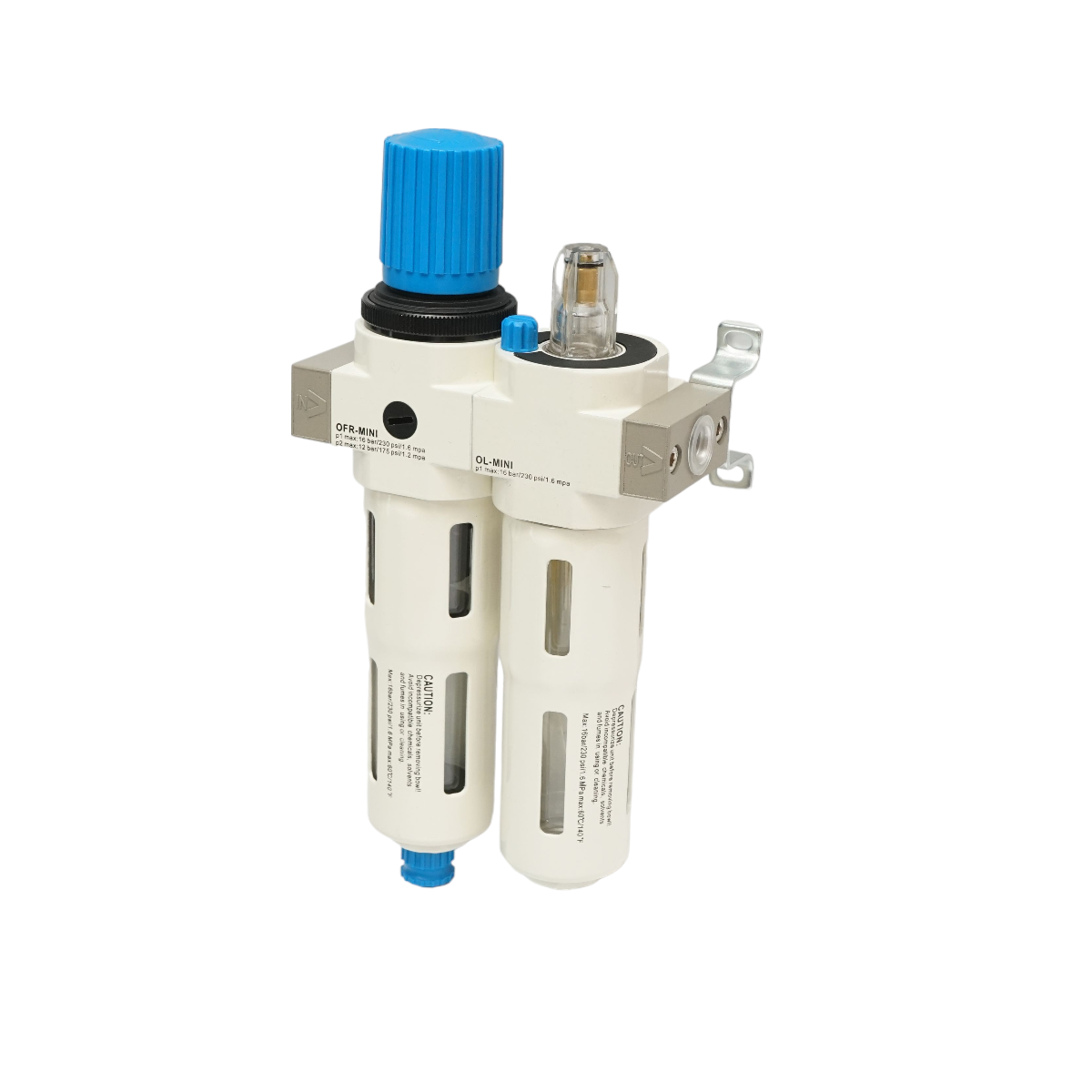 Filtru aer si ungator cu regulator de presiune max. 1.6 MPa, racord 1/4 - imagine 4