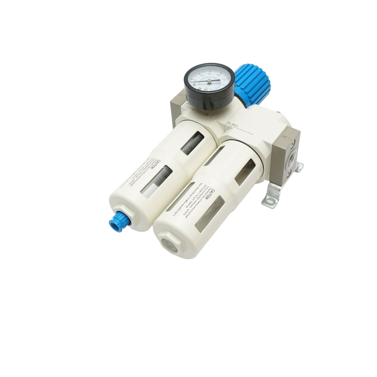 Filtru aer si ungator cu regulator de presiune max. 1.6 MPa, racord 1/2 - imagine 2