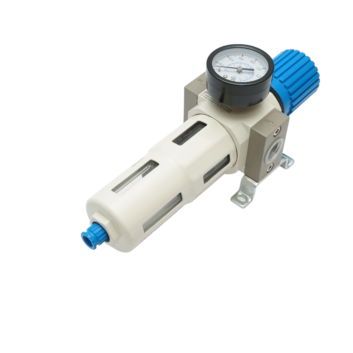 Filtru aer cu regulator presiune max. 1.6 MPa, racord 1/2 - imagine 2
