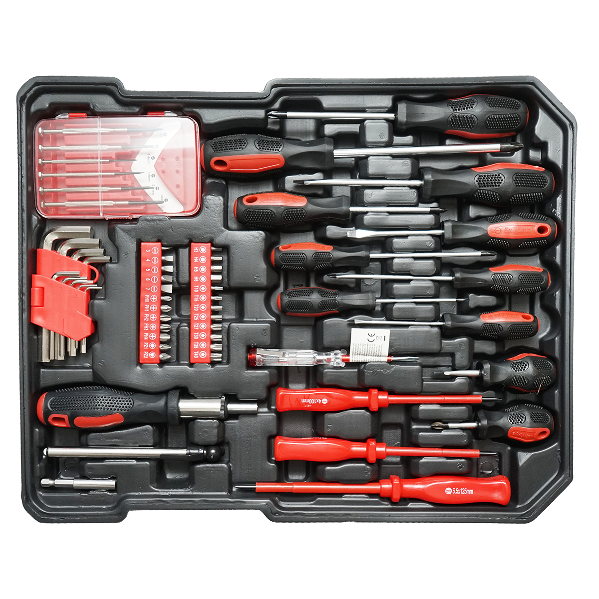 Trusa scule si unelte combinate tip troler 187 piese Breckner Germany - imagine 7