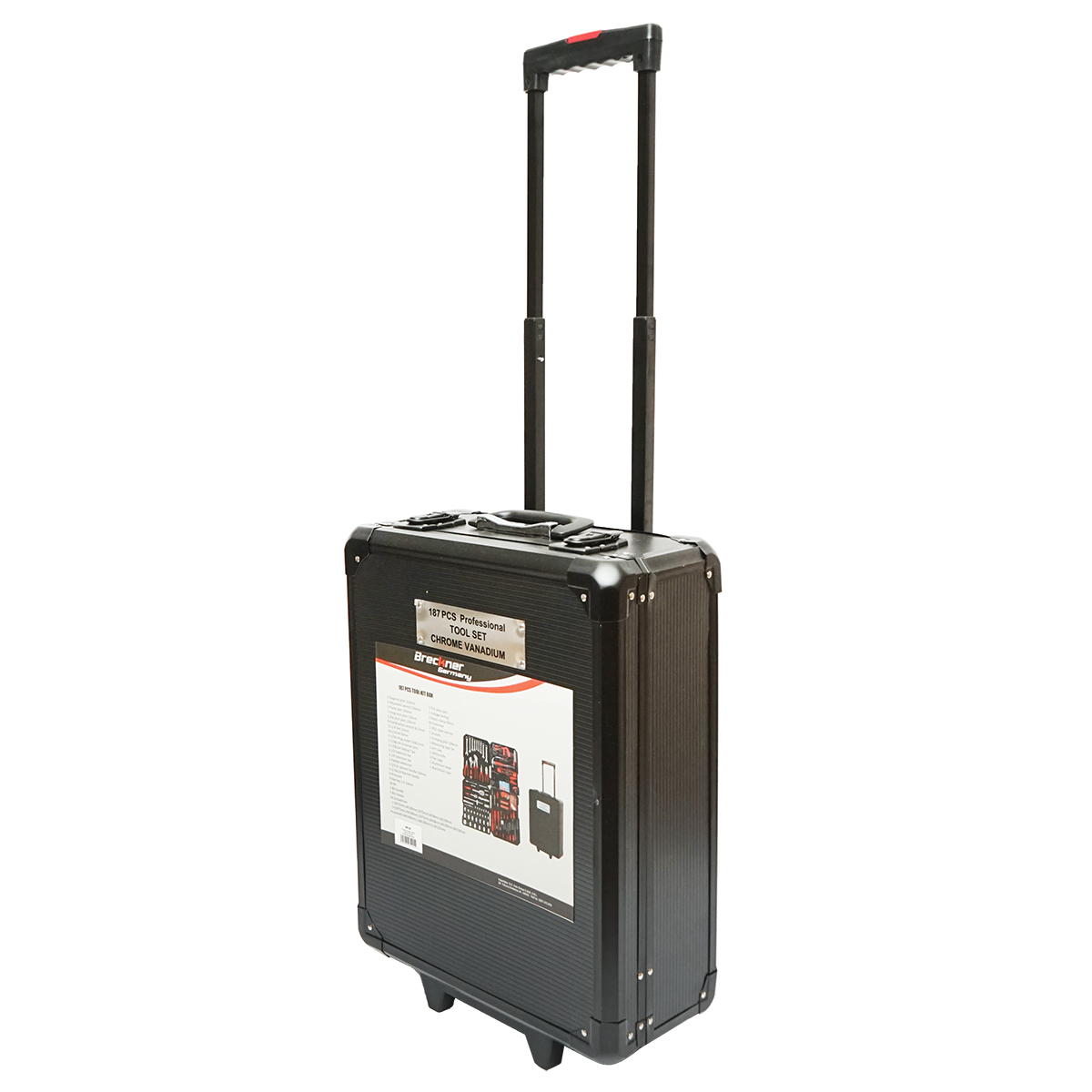 Trusa scule si unelte combinate tip troler 187 piese Breckner Germany - imagine 2