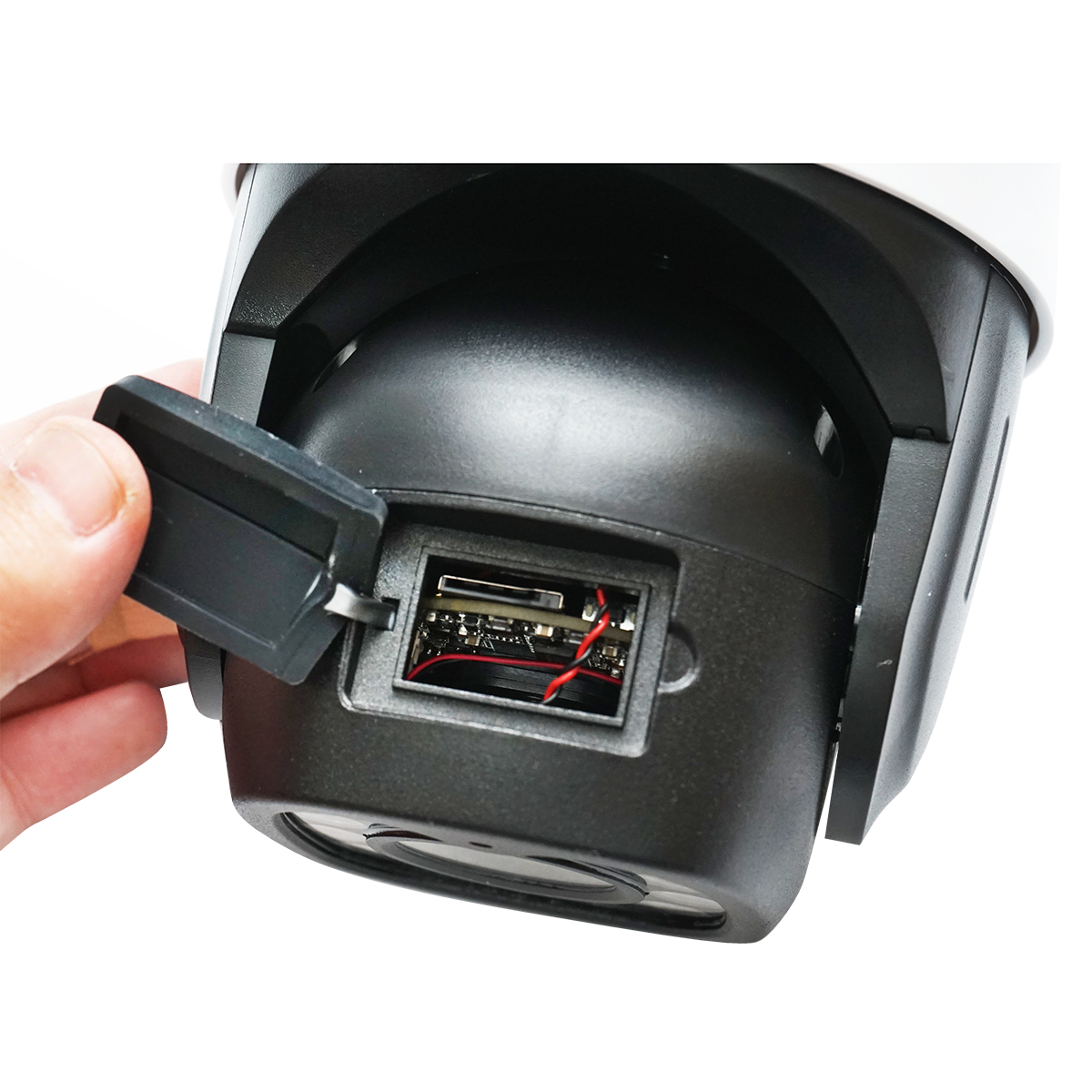 Camera de supraveghere WIFI interior/exterior 5MP ultra HD, PTZ, senzor miscare, rotativa, 90 grade, 12V DC IP66 Breckner Germany - imagine 4