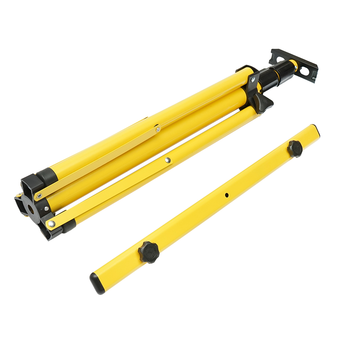 Stativ trepied proiector dublu metalic, inaltime reglabila 62-155cm - imagine 6