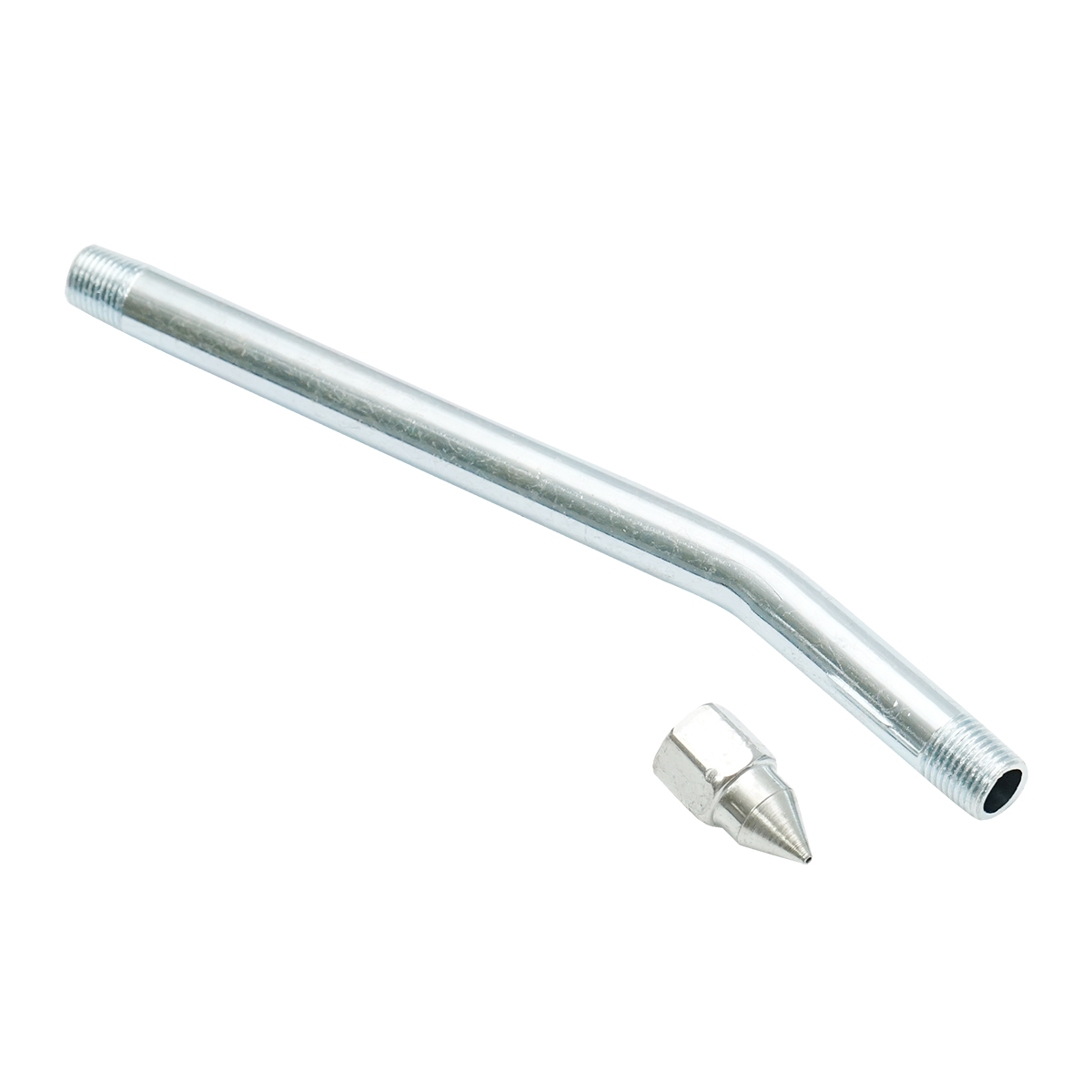 Teava metalica cu reductie 160mm pentru pistol gresare(decalimetru) - imagine 2