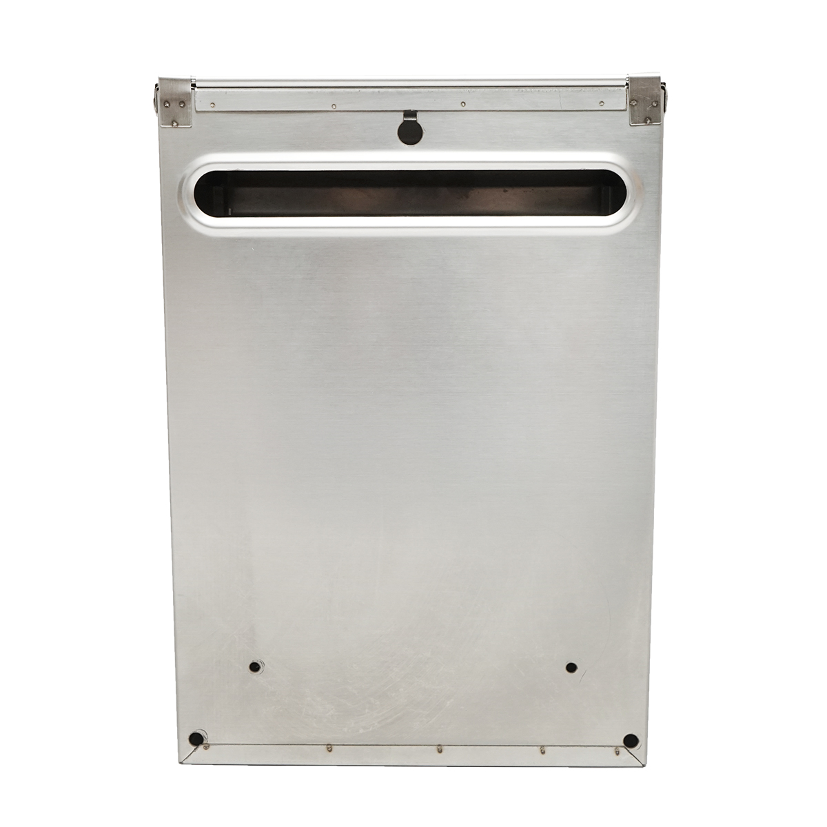 Cutie postala inox 320X230X90mm cu 2 chei si accesorii de prindere - imagine 3