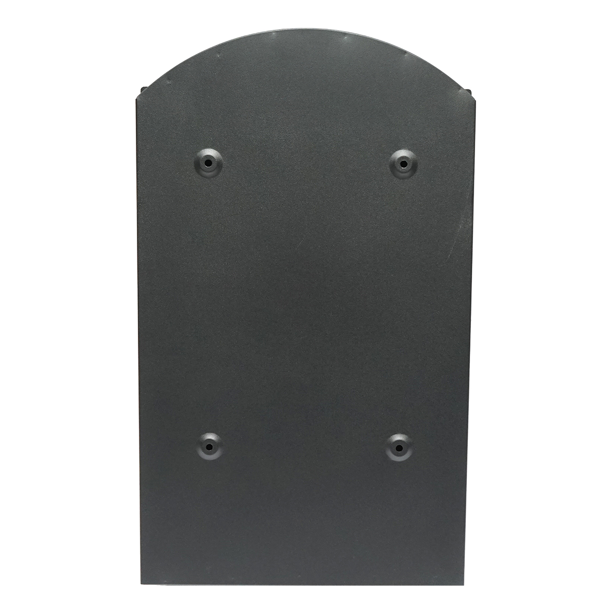 Cutie postala everest, negru antracit 410X260X90mm cu 2 chei si accesorii de prindere - imagine 2
