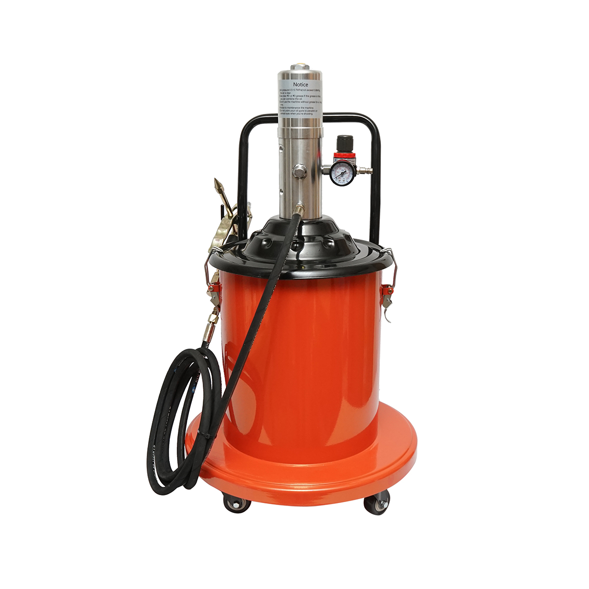 Pompa pentru gresat pneumatic 15L Breckner Germany - imagine 2
