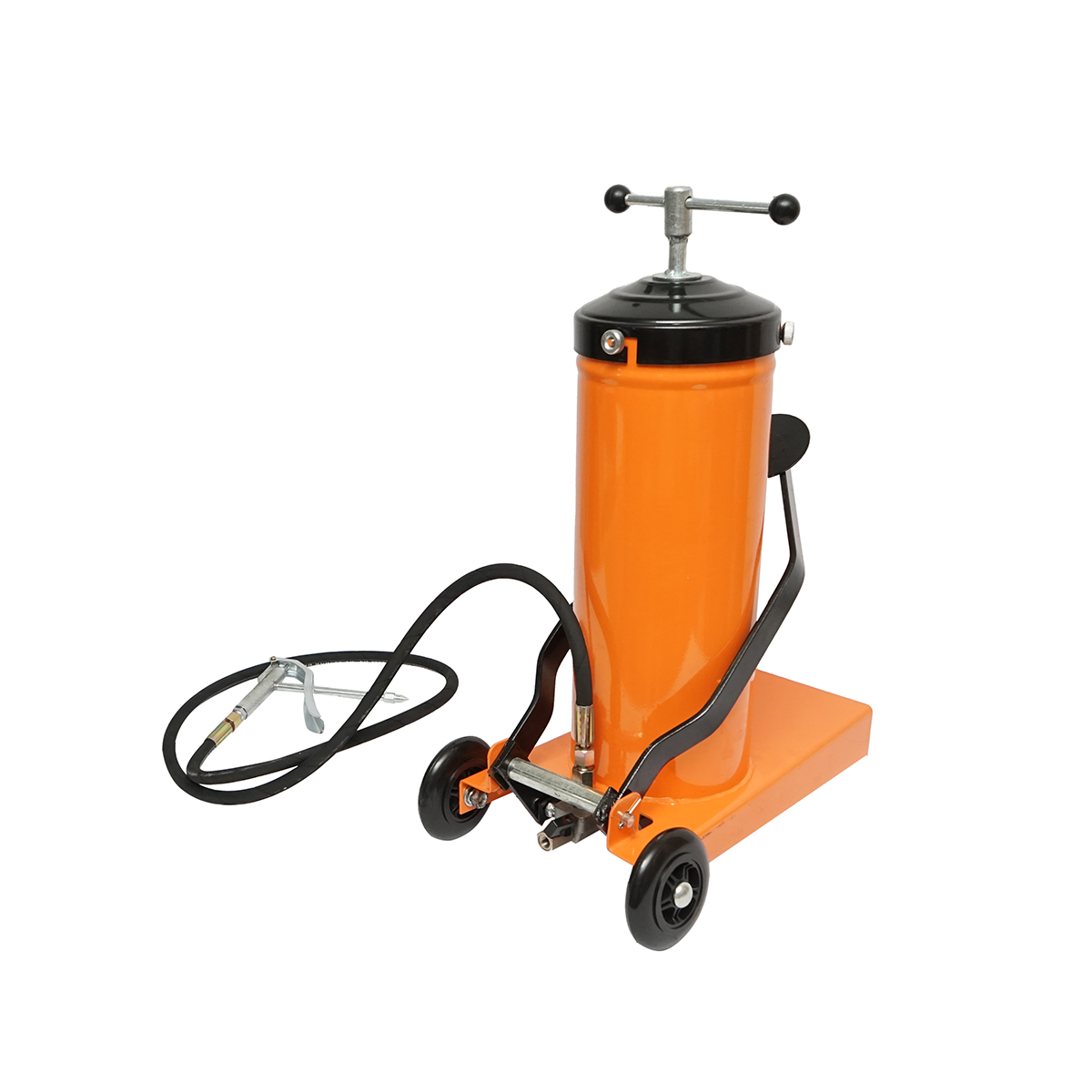 Pompa pentru gresat manuala 8L cu pedala Breckner Germany - imagine 4